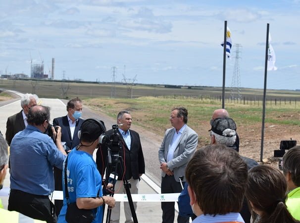 UPM inaugura primera fase de obras de infraestructura vial en la zona de la nueva planta