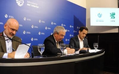 UPM y Ministerio del Interior acordaron instalación de más de 100 cámaras de seguridad en Durazno y Tacuarembó