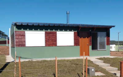 Mevir inaugurará mañana viviendas sustentables de madera en el departamento de Rivera.