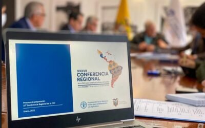 Con aportes del sector privado, la sociedad civil y el mundo científico y académico se prepara la Conferencia Regional de la FAO.