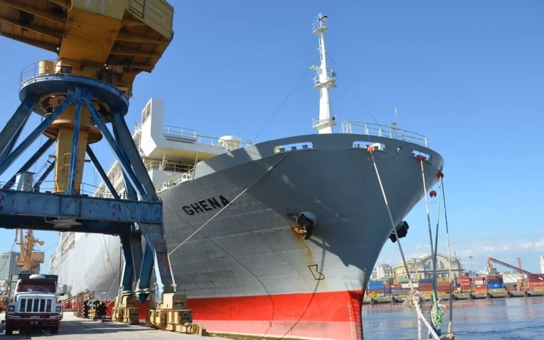 En julio las exportaciones fueron por US$ 1.219 millones.