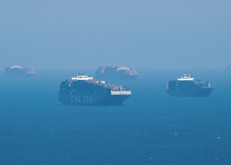 El 20% de la flota mundial de portacontenedores está en algún puerto congestionado.