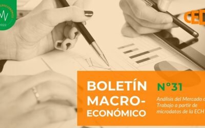 CED: En términos promedio Uruguay recupero la casi totalidad del empleo perdido en la pandemia.