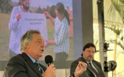 Mattos y Peña abrieron la conferencia de presentación de resultados del proyecto Ganadería y Clima.