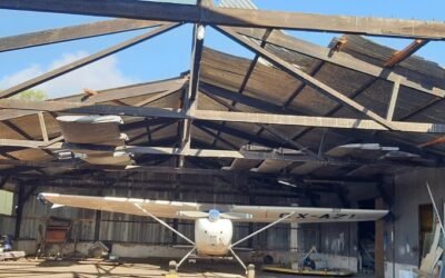 Inumet confirmó que el fenómeno de Paysandú fue “una corriente descendente”.