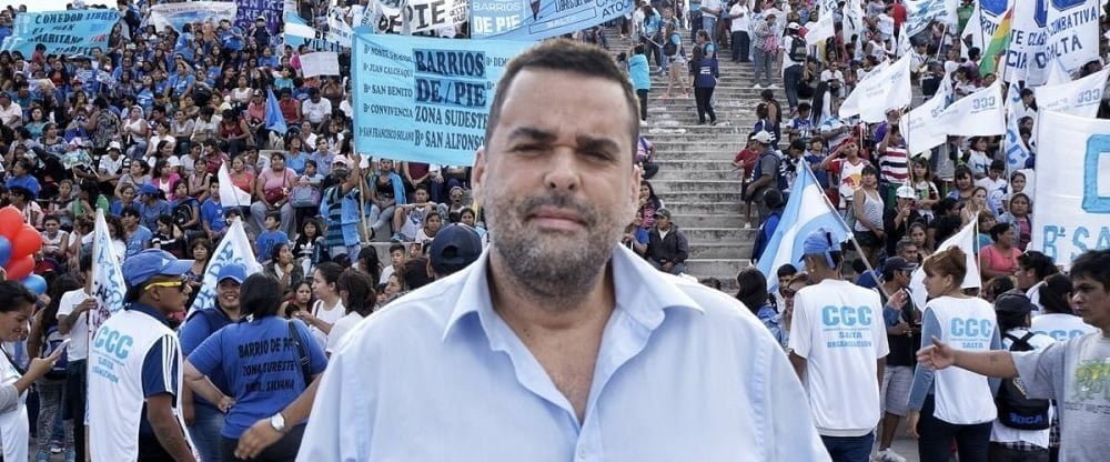 Liderados por jerarca del Gobierno, piqueteros argentinos organizan protesta el sábado frente a La Rural en Palermo.