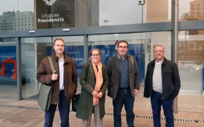 CAF planteó al presidente Lacalle los temas que preocupan al sector cooperativo agrario.