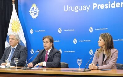 El presidente Lacalle anunció inicio de negociaciones del TLC con China.