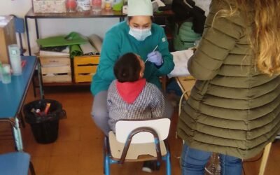 Continúa el plan odontológico de la Rural de Durazno en escuelas rurales.