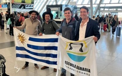 Estudiantes de Sarandí Grande representan a Uruguay en olimpíada agropecuaria en Brasil