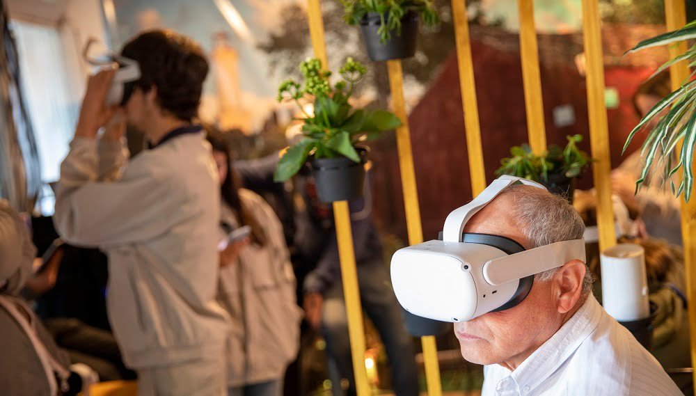 Montes del Plata lanzó su experiencia de realidad virtual en la Expo Prado.