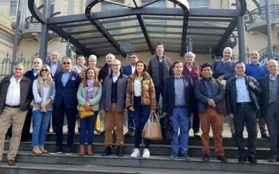 Embajadores acreditados en Uruguay visitaron planta de Conaprole.