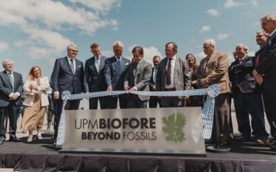 Se inauguró por parte de UPM la terminal especializada en celulosa en Puerto de Montevideo.