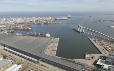 UPM recibe la Autorización Ambiental de Operación para su terminal especializada en celulosa en el puerto de Montevideo.
