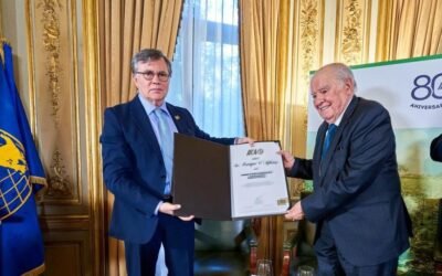 Enrique Iglesias es embajador de Buena Voluntad de IICA en temas de cooperación e integración Iberoamericana.