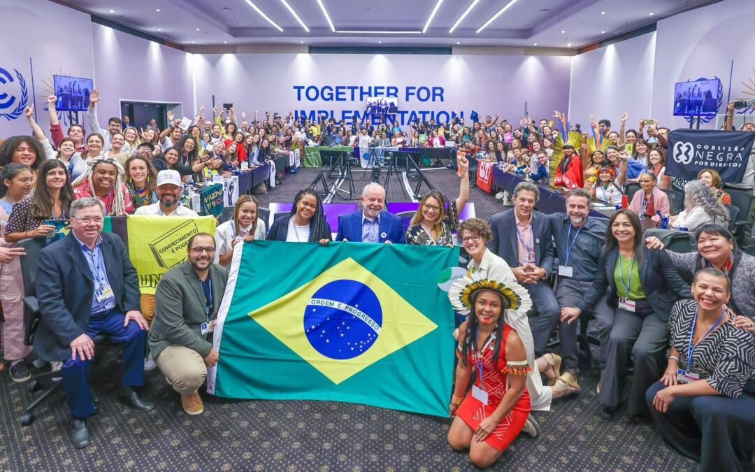 Lula quiere que en 2025 la cumbre del clima se realice en Brasil.