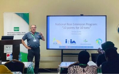 Zorrilla: En África, “promover cambios tecnológicos, es un desafío de gran escala”.