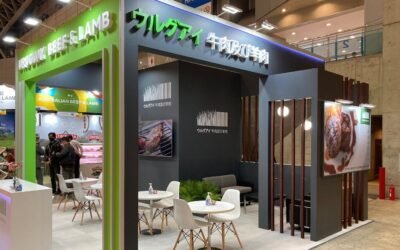 Por primera vez INAC participa de feria organizada por la Asociación de Supermercados de Japón.