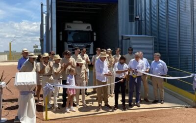 Con la presencia del presidente Lacalle, la arrocera Dambo inauguró planta industrial en Treinta y Tres.