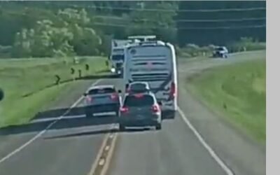 Policía Caminera identifica, detiene y sanciona a conductor imprudente de video viralizado.