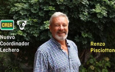Renzo Pisciottano es el nuevo coordinador lechero de Fucrea.