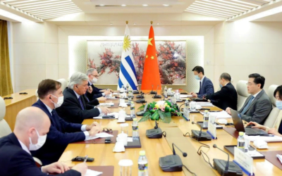 Uruguay firmó con China memorando que crea grupo de trabajo y profundiza inversiones.