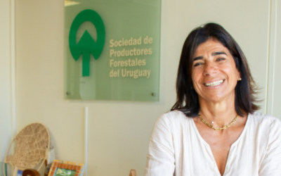 Lucía Basso, primera mujer en presidir la Sociedad de Productores Forestales.