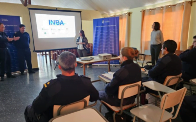 Policías de todo el país son capacitados por el INBA.