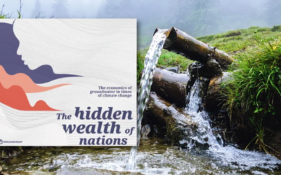 Aguas subterráneas, la riqueza oculta de las naciones.