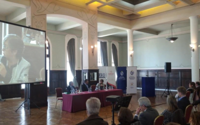 Se presentó el trabajo “Documentos base para la estandarización de edificaciones y construcciones en madera”.