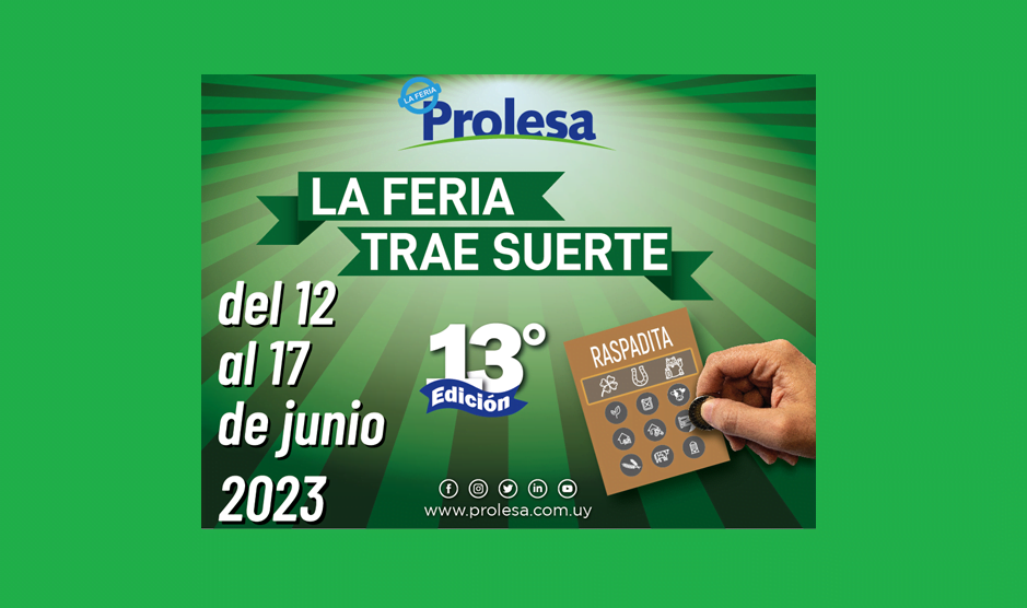 El lunes 12 comenzó la feria de Prolesa, edición 2023.