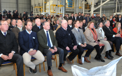 Con la presencia de Luis Lacalle, se inauguró importante planta en San José.