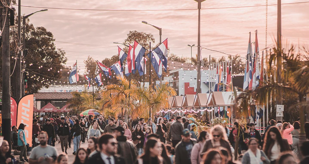 En la Expo Mariano Roque Alonso: “Creo en el cambio del clima, pero lo que no creo es que el hombre y el C02 sean los enemigos”.