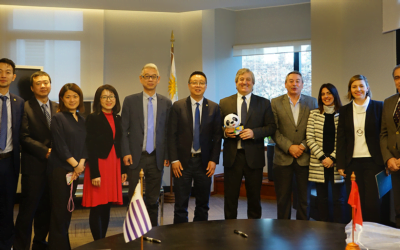 Delegación china visitó INAC.