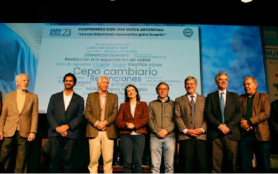 Expo Rural 2023 en Argentina: Las cadenas productivas de granos, de carne y de leche van por un “Compromiso con una nueva Argentina”.