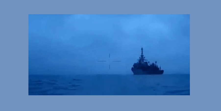 Rusia demuestra firmeza en su decisión e intercepta carguero en zona de guerra que transitaba a puerto ucraniano.