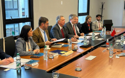 Delegación china fue recibida por ministro de Ganadería y autoridades de INAC.