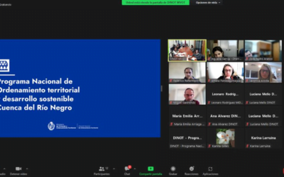 Comenzó ciclo de reuniones del Programa de la cuenca del río Negro.