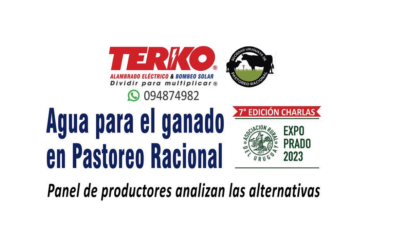 Terko, pronto para largar en el Prado y con su charla habitual que este año se titula: «Agua para el ganado en pastoreo»