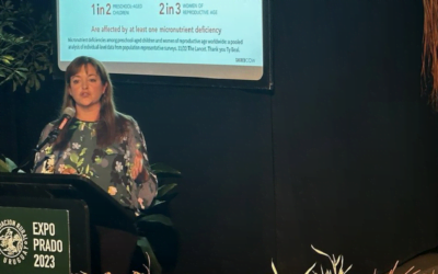 Expo Prado. Nutricionista estadounidense defendió el consumo de carne, y agregó que la carne de laboratorio no contribuye a la soberanía en alimentos.