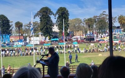 Mensaje del ministro Mattos en la Expo Prado: “Tenemos una visión de futuro optimista”.