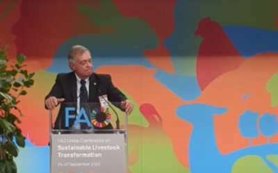 Hay un nuevo “neoproteccionismo ambiental”, dijo Mattos en Europa a los europeos.