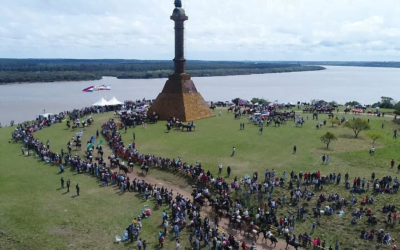Afectación en rutas nacionales por el Encuentro con el Patriarca, Paysandú.