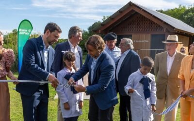 Se inauguró el Centro de Visitantes de su Bioparque M´Bopicuá, en Fray Bentos.