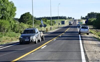En octubre concluirán las obras del corredor en ruta N° 20 y el puente sobre la ruta N° 2.