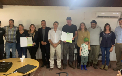 Dos nuevos tambos certificados por su sistema de gestión de efluentes.