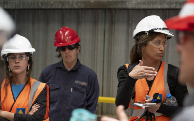 Durante el mantenimiento, Ancap abrió las puertas de la refinería a la prensa.