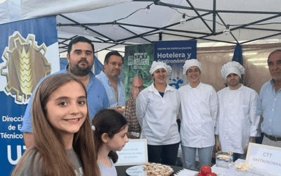 UTU. Estudiantes de Paysandú estuvieron en La Fiesta del Tomate Antiguo y la Cerveza Artesanal.
