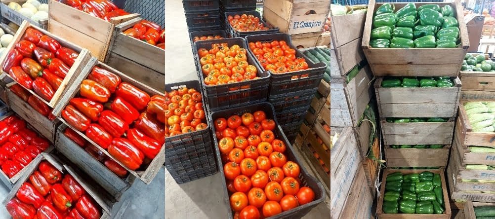 Se incrementa la oferta de hortalizas de fruto.