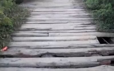 El puente del Paso del Gordo.